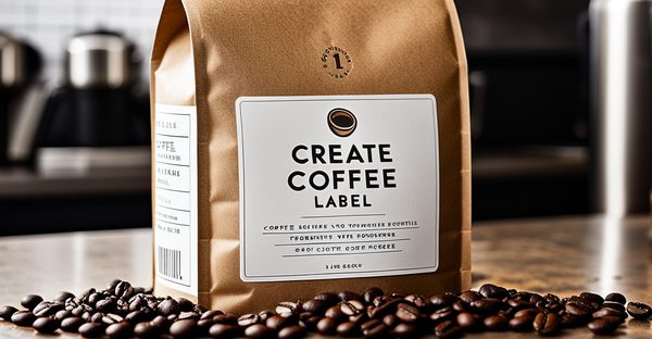 Créer une étiquette café qui se démarque et captive
